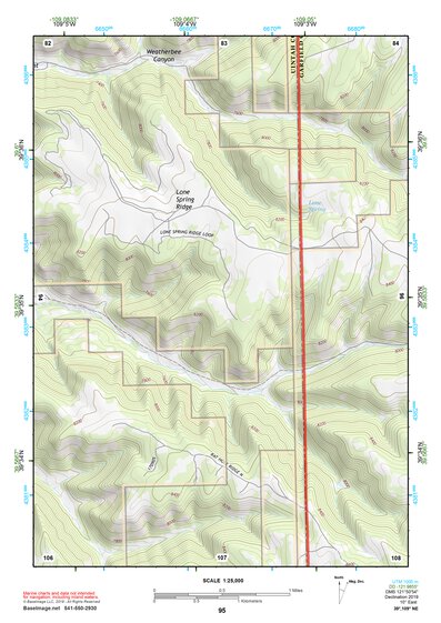 39109NE Page 95 Seep Ridge Topo Preview 1