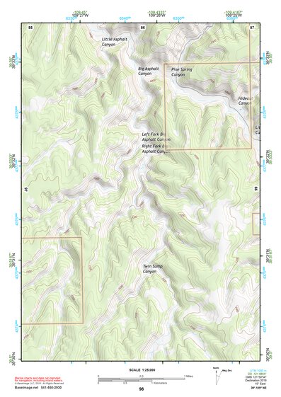 39109NE Page 98 Seep Ridge Topo Preview 1