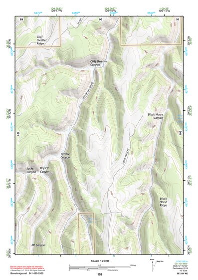 39109NE Page 102 Seep Ridge Topo Preview 1