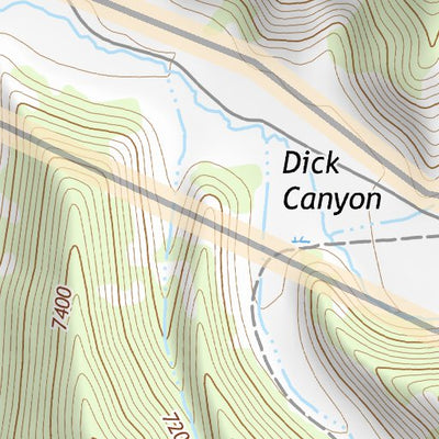 39109NE Page 106 Seep Ridge Topo Preview 2