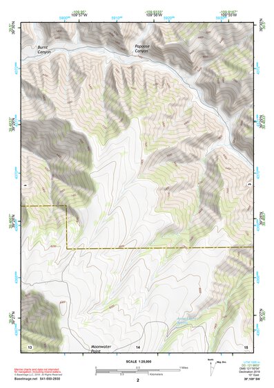 39109SW Page 2 Westwater Topo Preview 1
