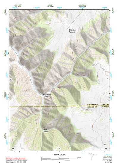 39109SW Page 3 Westwater Topo Preview 1