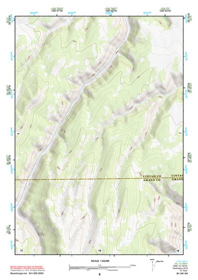 39109SW Page 6 Westwater Topo Preview 1