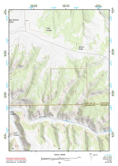 39109SW Page 12 Westwater Topo Preview 1