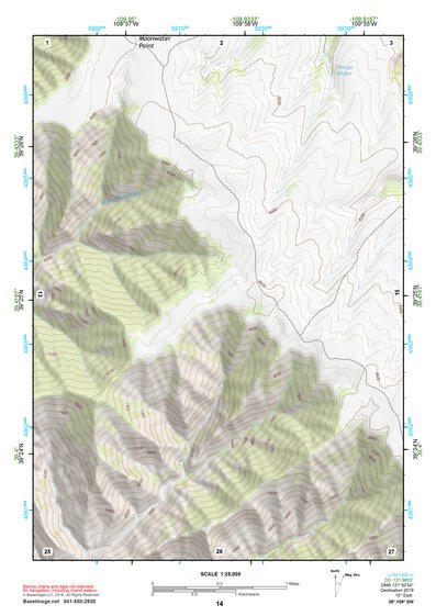 39109SW Page 14 Westwater Topo Preview 1