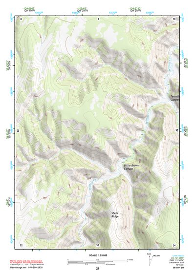 39109SW Page 21 Westwater Topo Preview 1