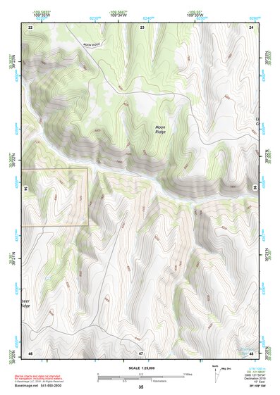39109SW Page 35 Westwater Topo Preview 1