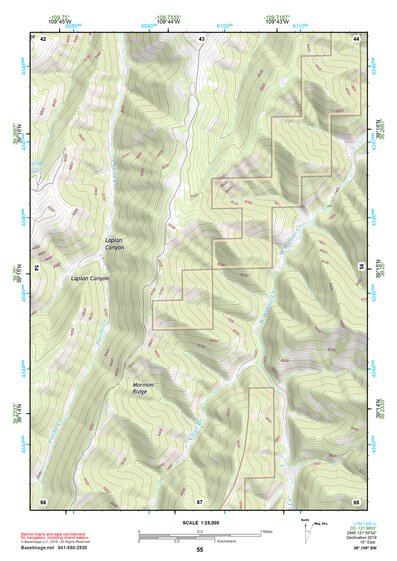 39109SW Page 55 Westwater Topo Preview 1