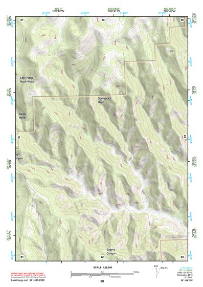 39109SW Page 80 Westwater Topo Preview 1