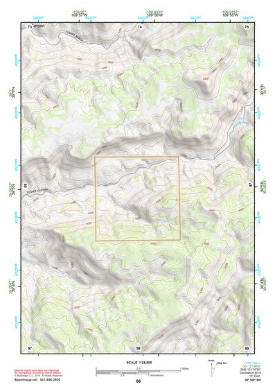 39109SW Page 86 Westwater Topo Preview 1