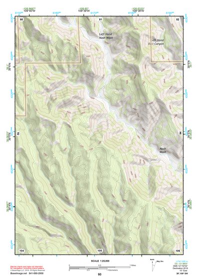 39109SW Page 93 Westwater Topo Preview 1