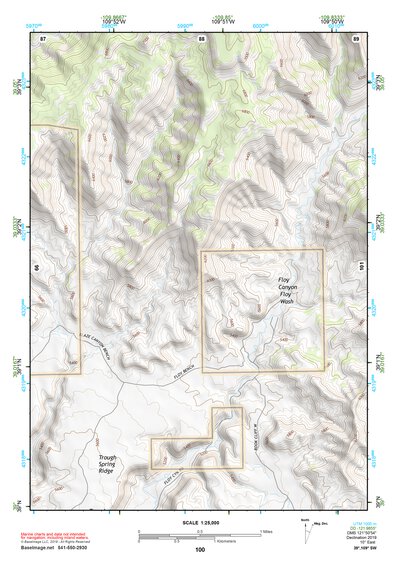 39109SW Page 100 Westwater Topo Preview 1