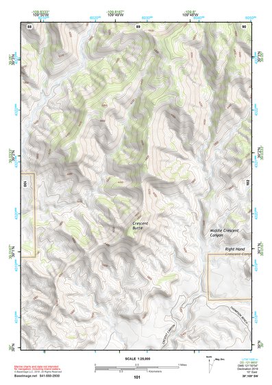 39109SW Page 101 Westwater Topo Preview 1