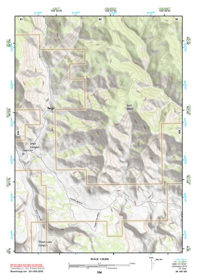 39109SW Page 104 Westwater Topo Preview 1
