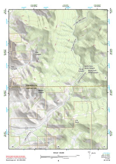 39110SE Page 4 Huntington Topo Preview 1