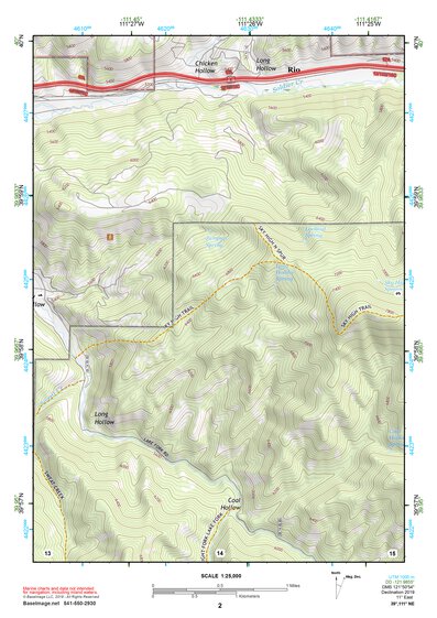 39111NE Page 2 Nephi Topo Preview 1