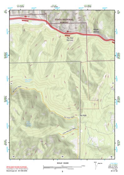 39111NE Page 3 Nephi Topo Preview 1