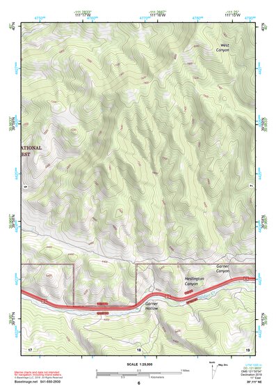 39111NE Page 6 Nephi Topo Preview 1