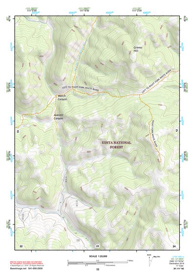 39111NE Page 11 Nephi Topo Preview 1