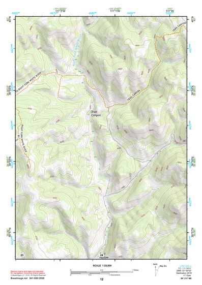 39111NE Page 12 Nephi Topo Preview 1