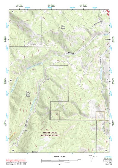 39111NE Page 19 Nephi Topo Preview 1