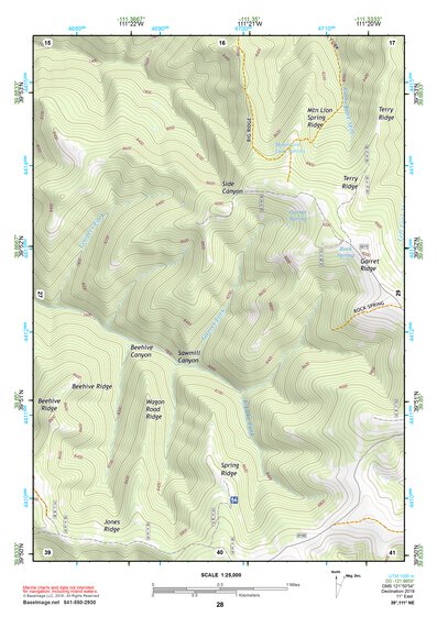 39111NE Page 28 Nephi Topo Preview 1
