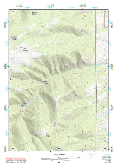 39111NE Page 31 Nephi Topo Preview 1
