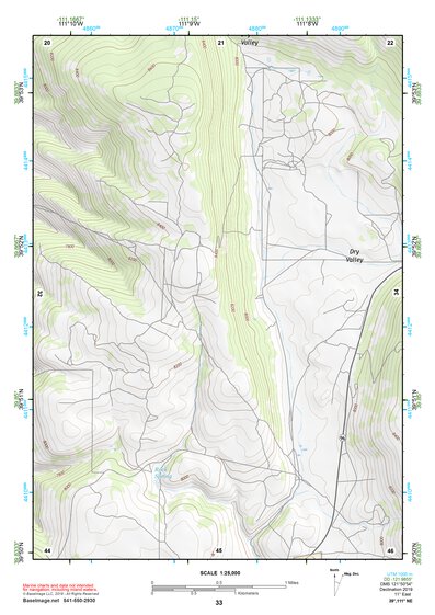 39111NE Page 33 Nephi Topo Preview 1