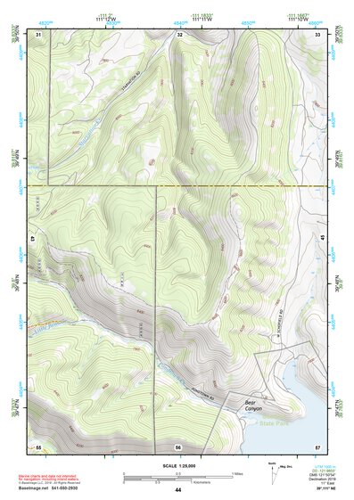 39111NE Page 44 Nephi Topo Preview 1