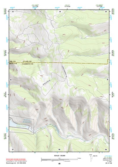39111NE Page 46 Nephi Topo Preview 1