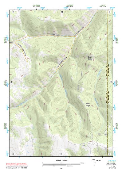 39111NE Page 54 Nephi Topo Preview 1