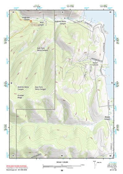 39111NE Page 56 Nephi Topo Preview 1