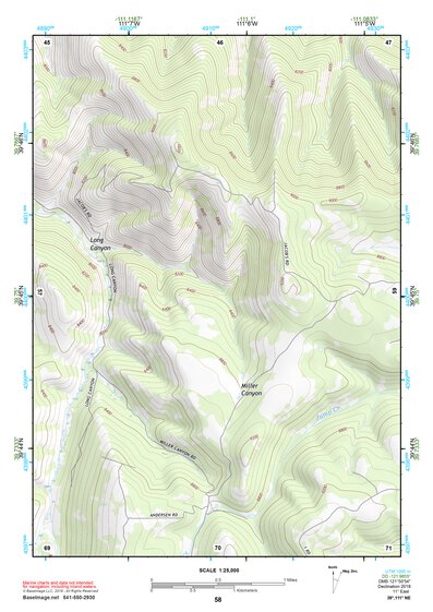 39111NE Page 58 Nephi Topo Preview 1