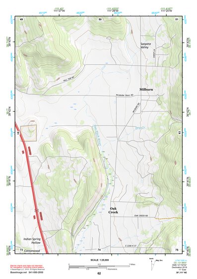 39111NE Page 62 Nephi Topo Preview 1