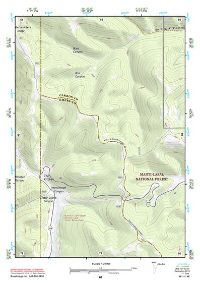 39111NE Page 67 Nephi Topo Preview 1
