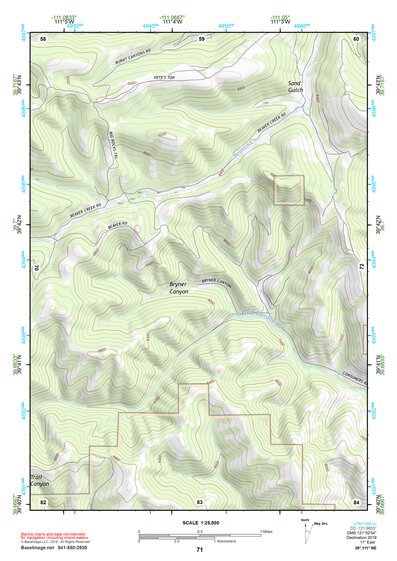 39111NE Page 71 Nephi Topo Preview 1