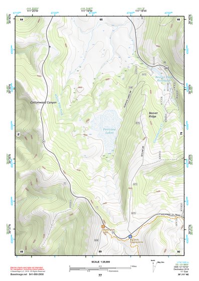 39111NE Page 77 Nephi Topo Preview 1