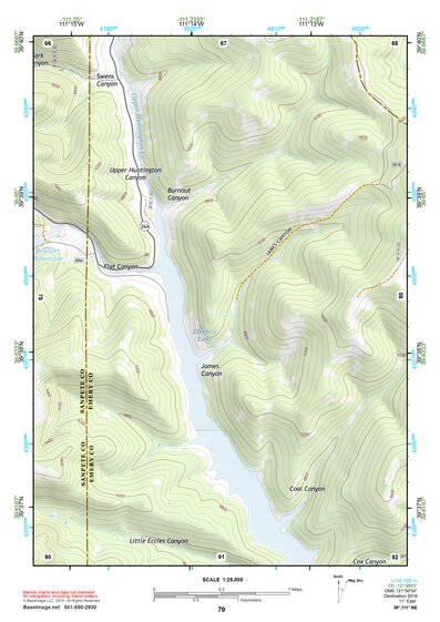 39111NE Page 79 Nephi Topo Preview 1