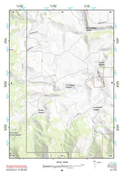 39111NE Page 95 Nephi Topo Preview 1