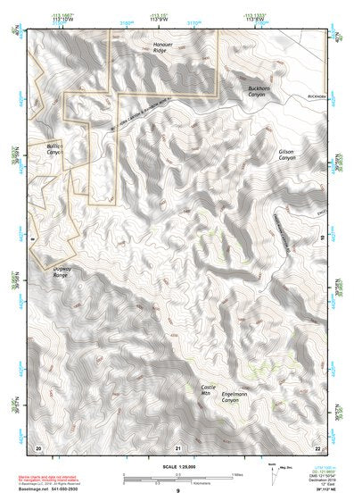 39113NE Page 9 Fish Springs Topo Preview 1