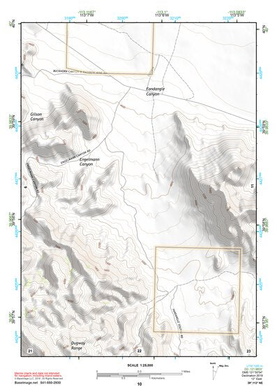 39113NE Page 10 Fish Springs Topo Preview 1