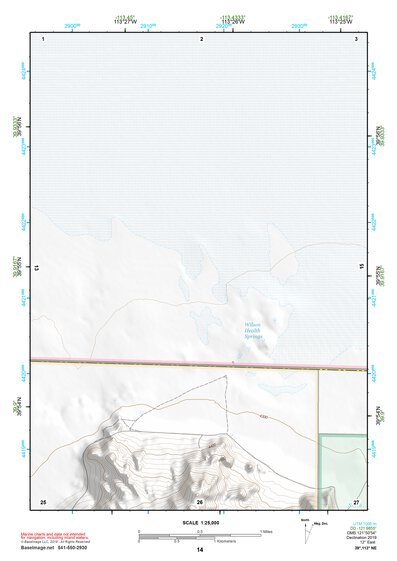 39113NE Page 14 Fish Springs Topo Preview 1