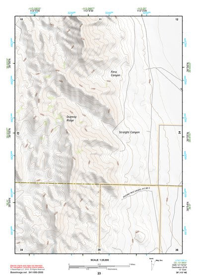 39113NE Page 23 Fish Springs Topo Preview 1