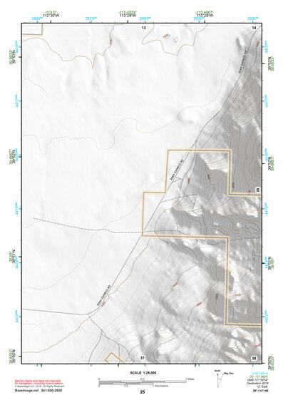 39113NE Page 25 Fish Springs Topo Preview 1