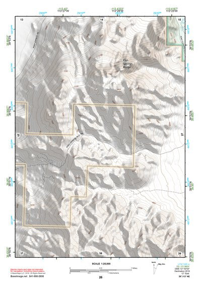 39113NE Page 26 Fish Springs Topo Preview 1