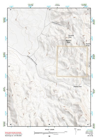 39113NE Page 34 Fish Springs Topo Preview 1