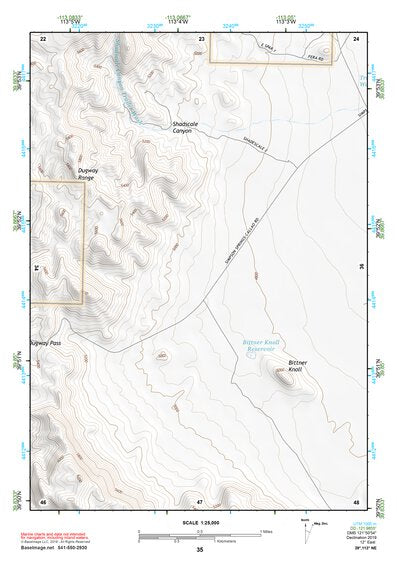39113NE Page 35 Fish Springs Topo Preview 1