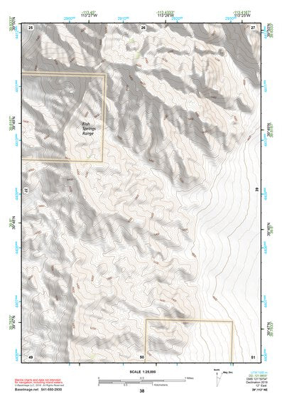 39113NE Page 38 Fish Springs Topo Preview 1