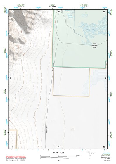 39113NE Page 39 Fish Springs Topo Preview 1