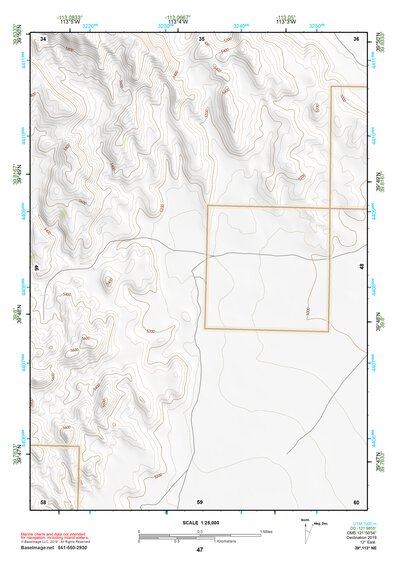 39113NE Page 47 Fish Springs Topo Preview 1